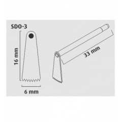 SERRA OSCILATORIA CIRURGICA DENTFLEX SDO3